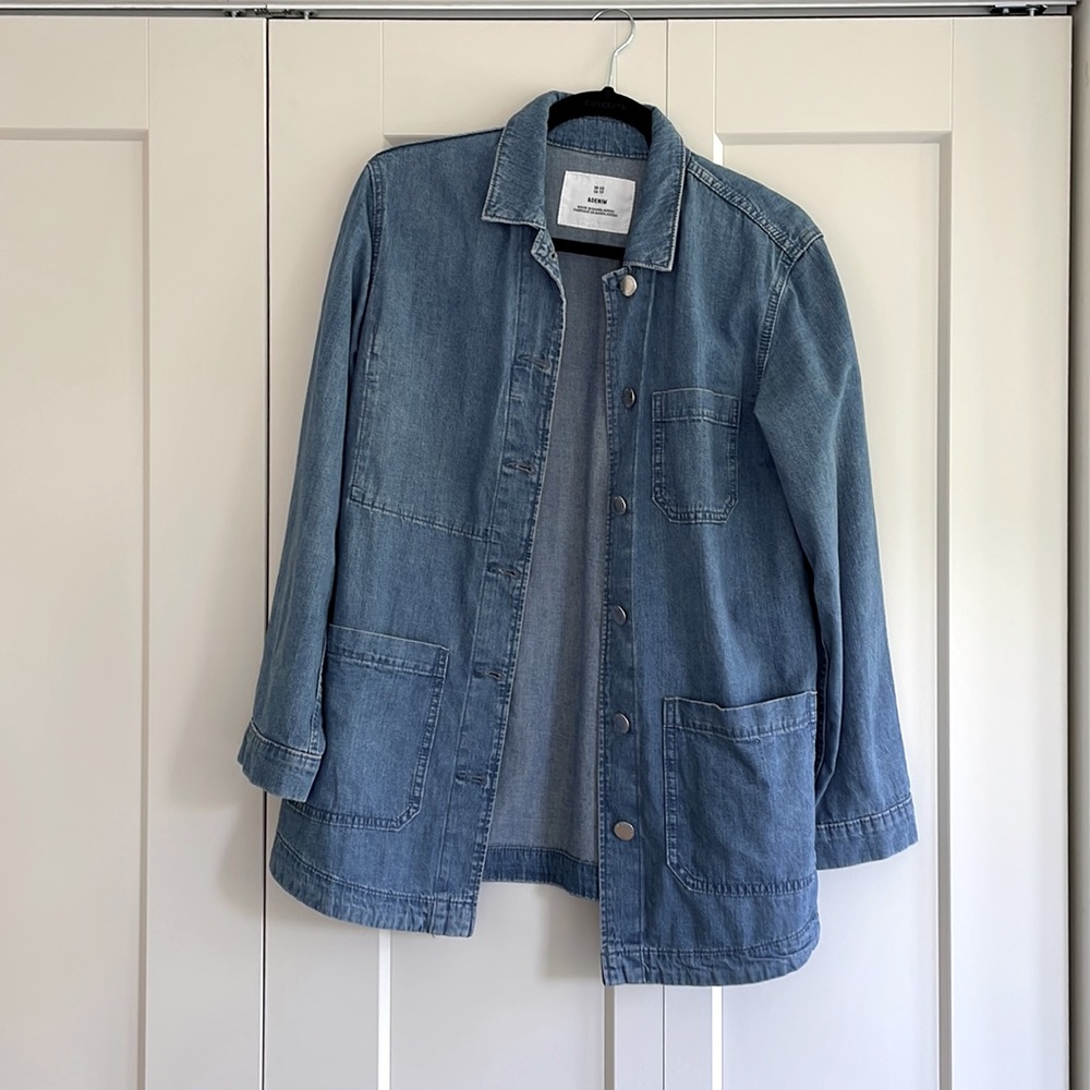 Denim chore jacket
